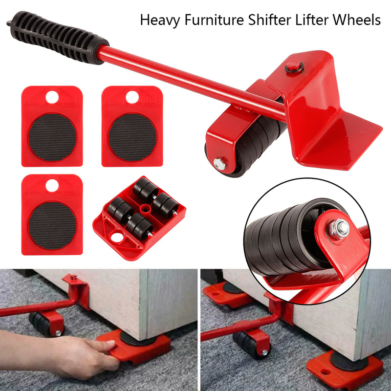 Furniture Lifter,Furniture Slides , Furniture Move Roller Tools for 360  Degree Rotatable Pads, Easily Redesign and Rearrange Living Space Sofa Easy  